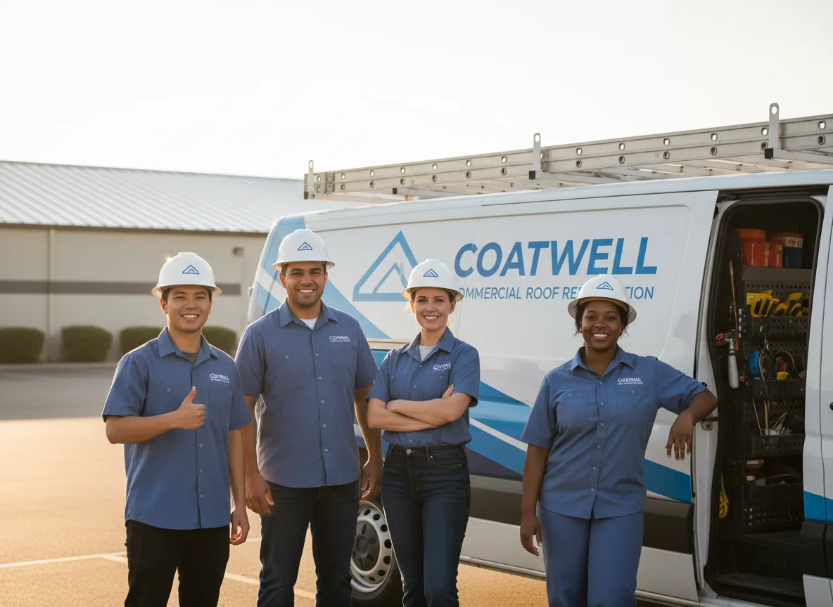 Commercial roof coating company in Delphi, IN